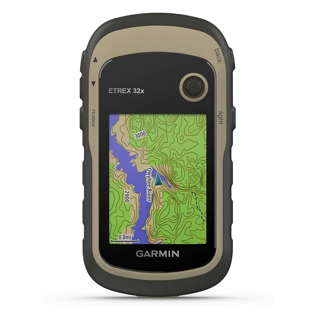 Garmin eTrex 32x Hiking GPS - TopoActive Europe Mapping, Electronic Compass, Barometric Altimeter