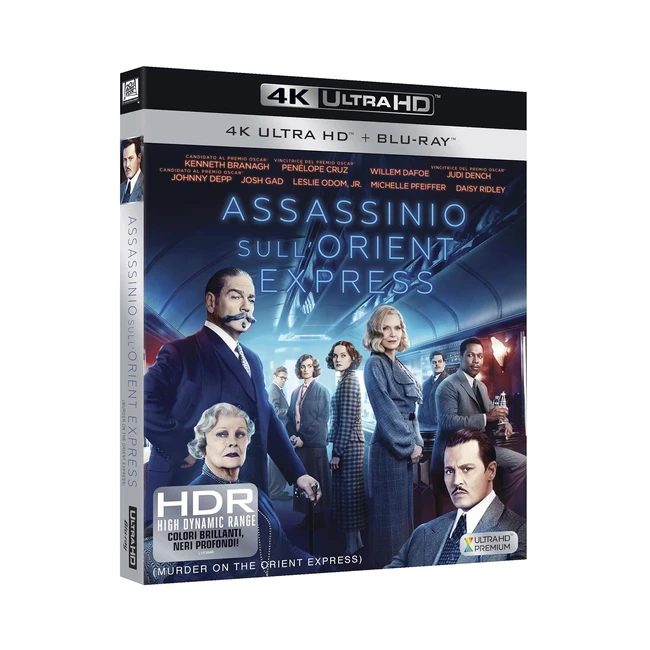 Assassinio sullOrient Express 4K Ultra HD Blu-ray - Alta qualit e dettagli mo