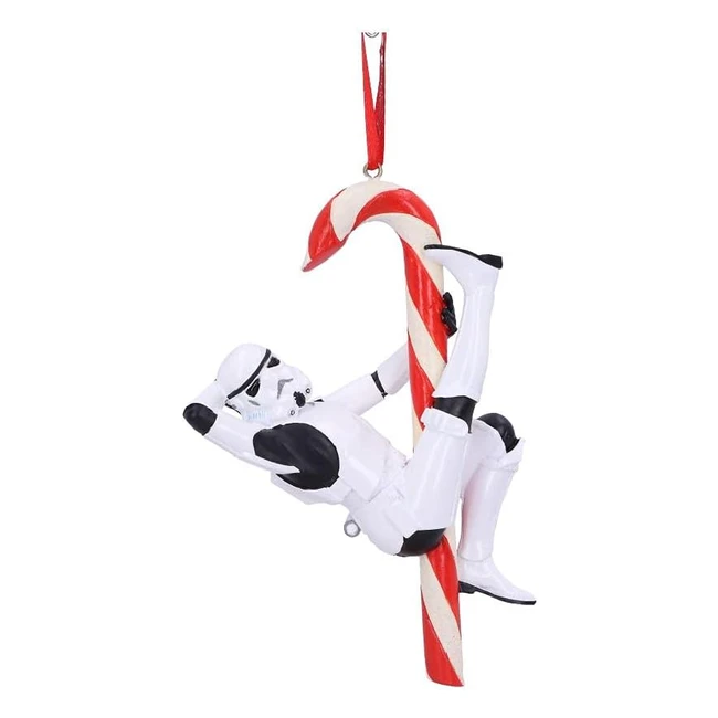 Nemesis Now Stormtrooper Candy Cane Hanging Ornament 12cm - Christmas
