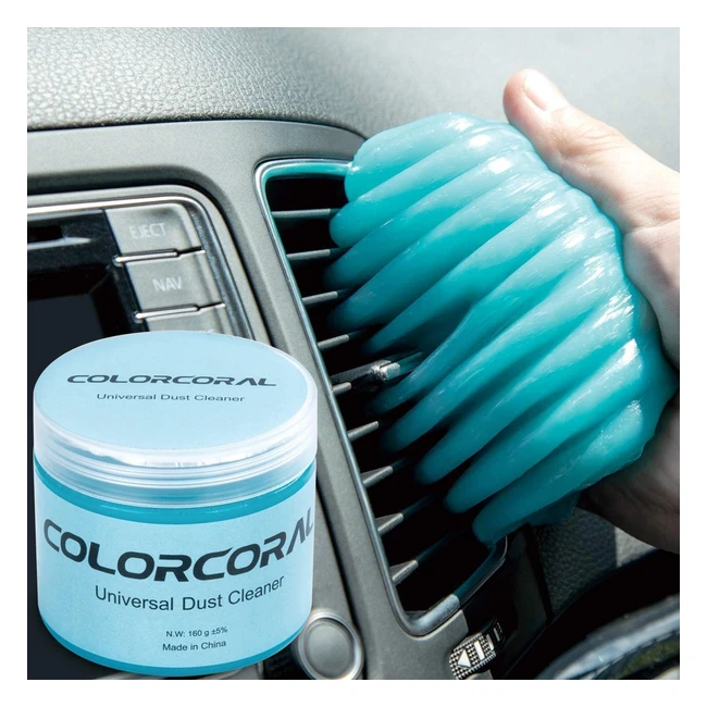ColorCoral Car Cleaning Gel - Remove Dust & Debris - Auto Detailing Tool