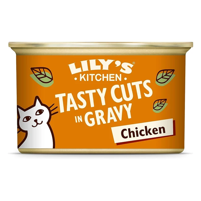 Scatoletta di cibo umido naturale per gatti adulti - Lilys Kitchen - Senza cereali - 24 x 85g