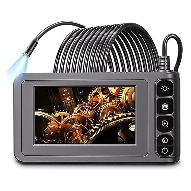 Endoscope industriel Skybasic caméra d'inspection 20m LCD 4.3 pouces étanche IP67