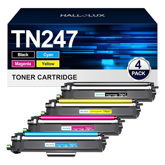 Compatible TN243CMYK TN247 Toner Cartridge for Brother MFC L3750CDW - High Page Yield