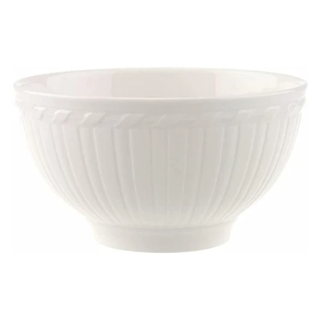 Villeroy  Boch Cellini Bowl - Premium Porcelain White - Ideal for Small Meals