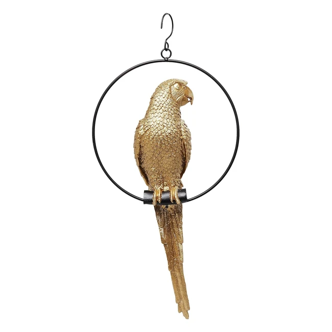 Swinging Parrot Gold - Kare Design Deco Object (51141) - Elegant and Luxurious