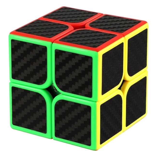 Cubo Mágico Jophek Speed Cube 2x2x2 - Etiqueta de Fibra de Carbono