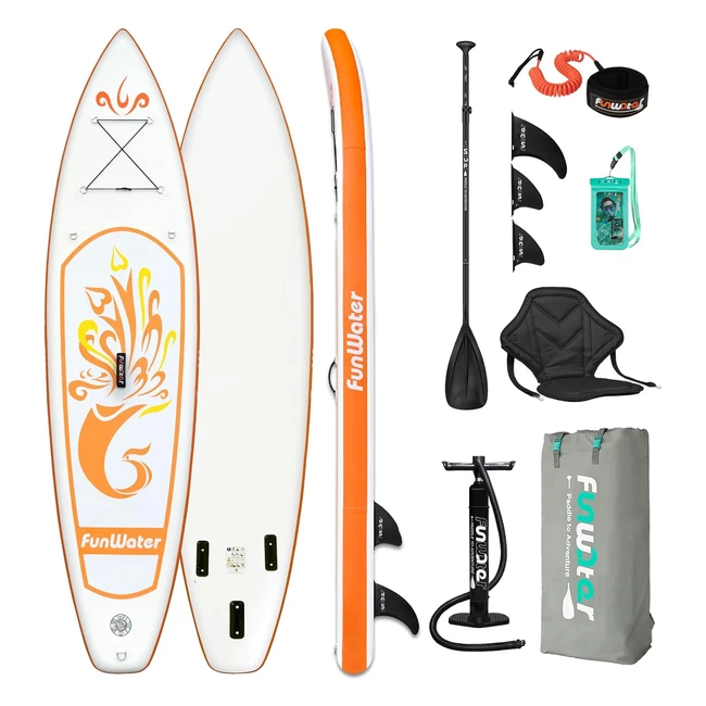 Planche de Stand Up Paddle Gonflable Funwater Ultralgre 305x78x15cm - Access