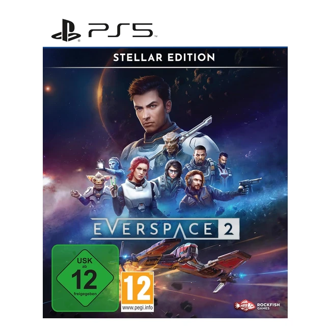 Everspace 2 Stellar Edition PS5 - Schneller Raumschiffshooterspiel mit Beute, Schürfen und RPG-Elementen