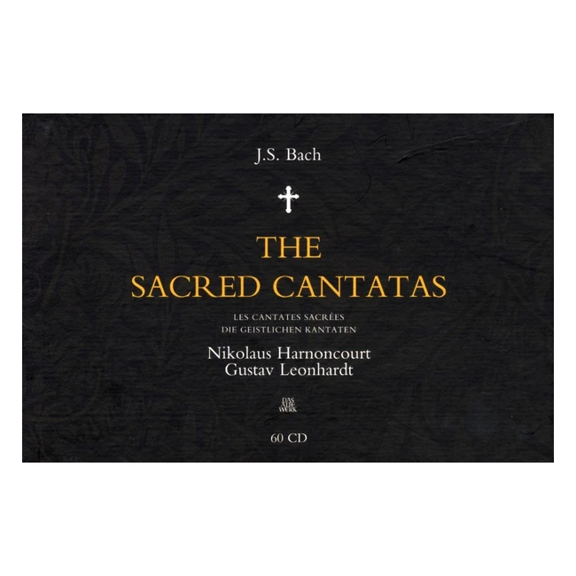 Coffret Bach Cantates Sacres - Intgrale 60 CD