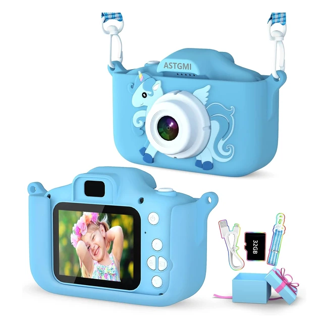 Kinder Kamera 20MP HD Digitalkamera - Kindergeschenke fr 3-11 Jahre - Antidrop