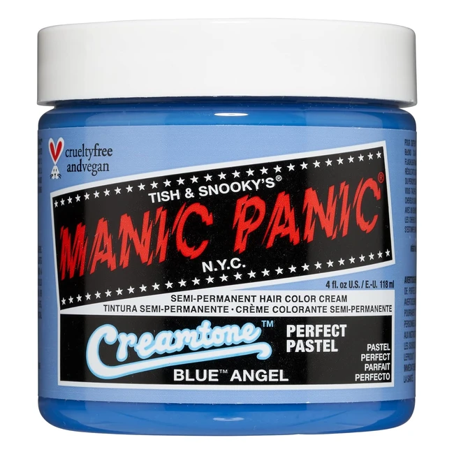 Manic Panic Blue Angel - Tinta per capelli semi permanente vegana e cruelty free