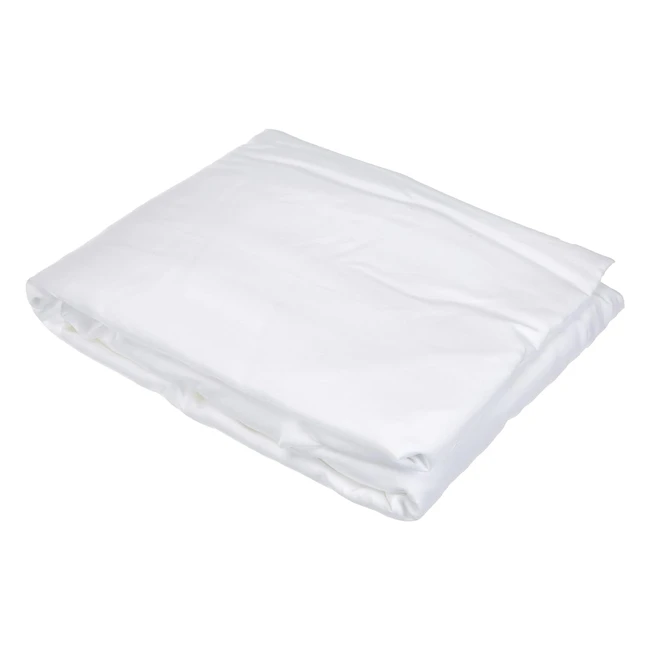 Drap-housse en microfibre blanc neige 140x200x30 cm - Amazon Basics