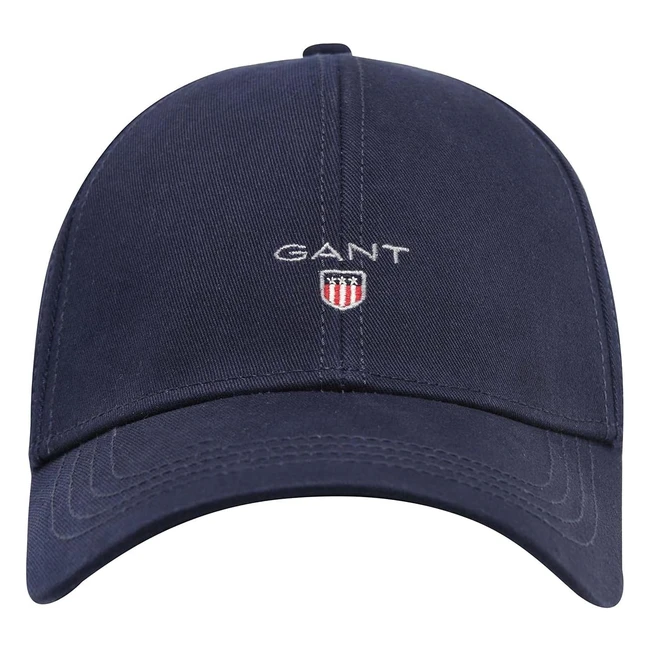 Casquette Gant High Twill Cap - Sergé de Coton - Homme