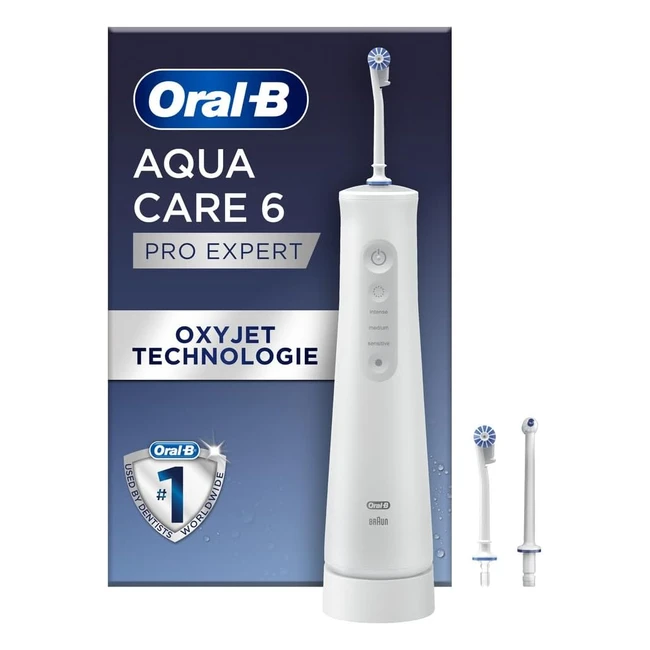 Oral-B Aquacare 6 Wireless Oral Irrigator  3 Ersatzdsen  Schonende Zahnreini