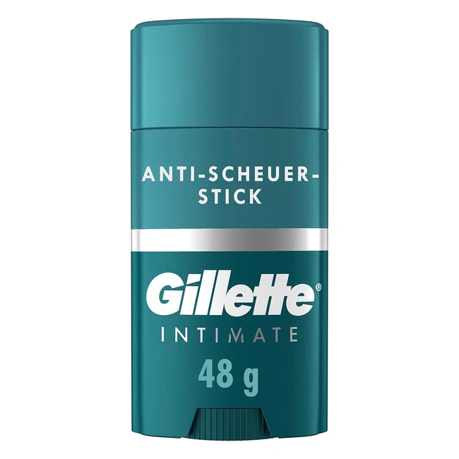 Gillette Intimate Antichafing Stick fr Mnner - Reduziert Reibung und Hautirr