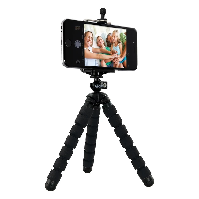 Rollei Selfie Mini Tripod - Treppiede Piccolo per Fotocamere Digitali Actioncam