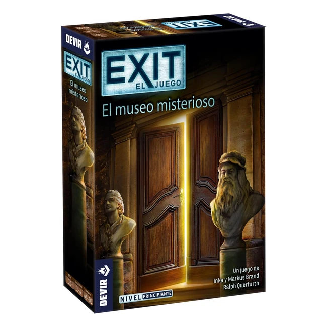 Devir Exit El Museo Misterioso - Juego de Mesa en Espaol - Juego de Mesa con 