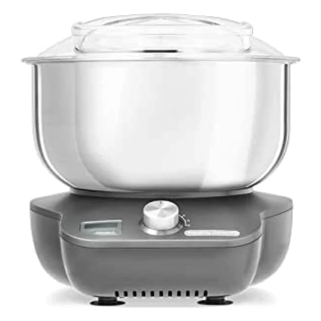 Morphy Richards Mixstar Compact Stand Mixer - Dual Rotating Beaters, Whisks, Dough Hooks - Easy Clean & Dishwasher Safe - Grey 400520