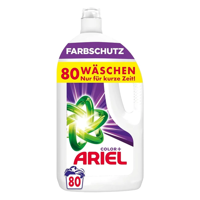Ariel Flssigwaschmittel 80 Waschgnge Farbschutz Exzellente Fleckenentfernung