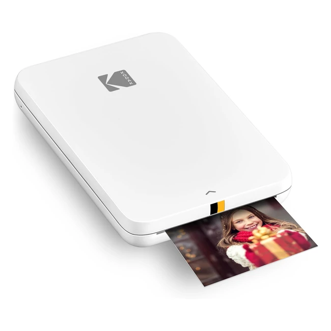 Kodak Step Slim Instant Mobile Photo Printer - Print Beautiful 51 x 76 cm Photos Wirelessly with iOS & Android - Compact & Stylish Design