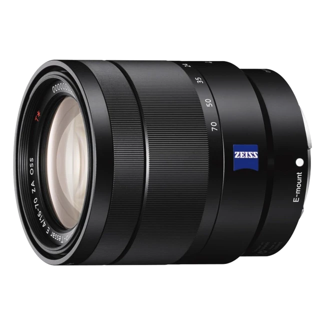 Sony SEL1670Z E-Mount APS-C Vario-T 16-70mm F4.0 Zeiss Zoom Lens - Black