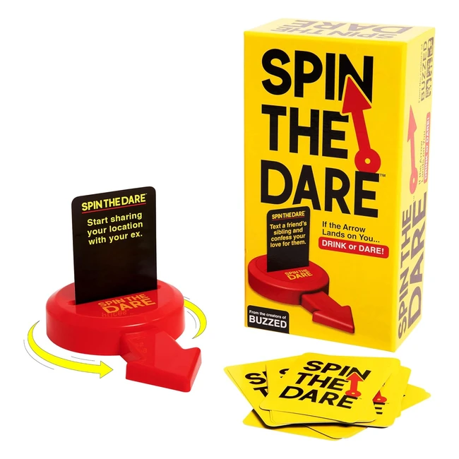 Spin the Dare - Adult Themed Summer Party Game by What Do You Meme - Backyard BBQ Games