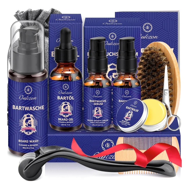 Kit Soins Barbe Hommes Coffret Complet Professionnel - Rfrence 2023
