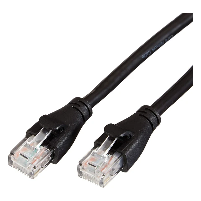 AmazonBasics Ethernet Netzwerkkabel RJ45 Cat6 42m 1000Mbit/s - Hohe Geschwindigkeit und Zuverlässigkeit