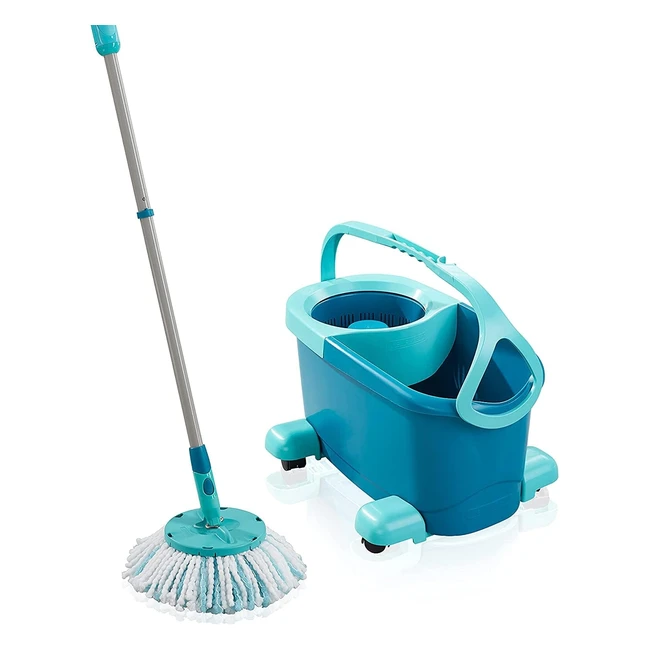Leifheit Set Clean Twist Disc Mop - Effizientes Reinigungssystem für alle Böden