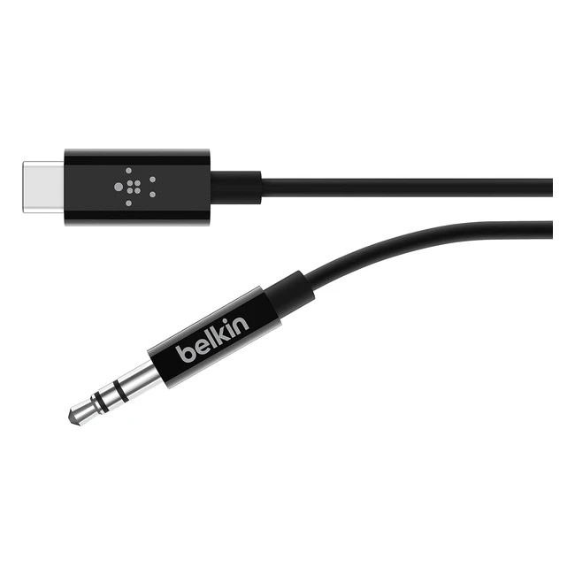 Cable de audio Belkin Rockstar USBC a 35 mm - Ref 12345 - Reproduce audio si