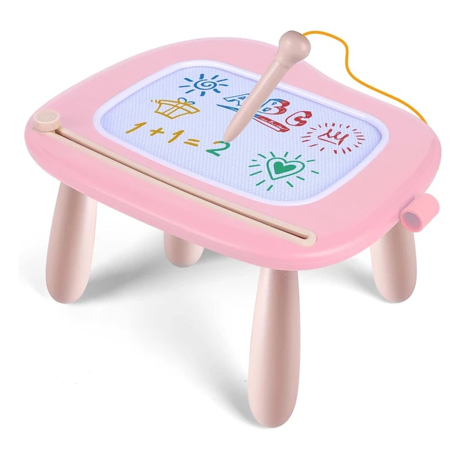 Lavagna magnetica Smasiagon per bambina 1 anno - Giocattolo educativo e regalo p