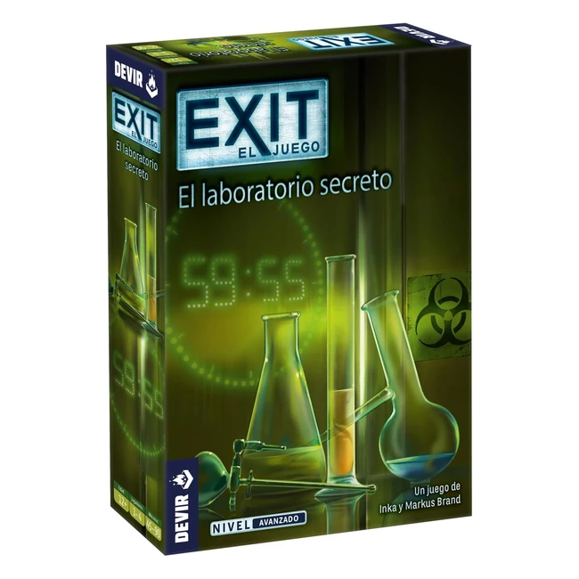 Devir Exit El Laboratorio Secreto Juego de Mesa - Juega y Escapa BGEXIT13