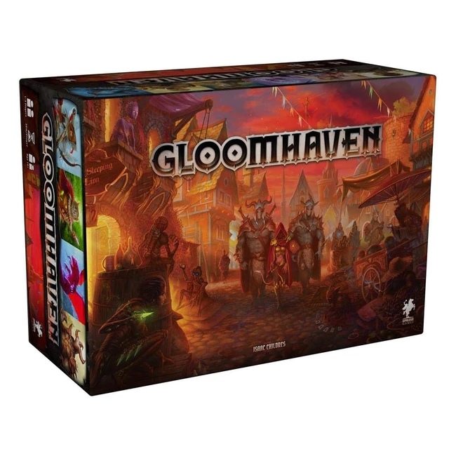Juego de mesa Gloomhaven 2ª edición - ¡Combate táctico en un mundo de fantasía único!