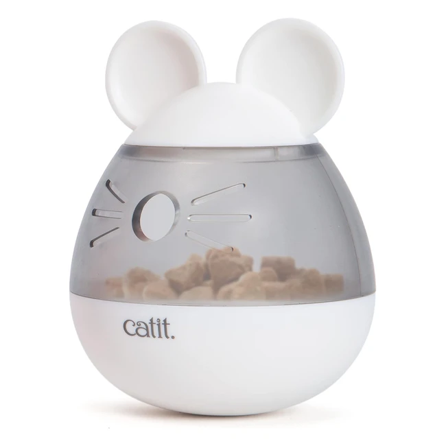 Catit Pixi Treat Dispenser - Interactive Cat Toy Mouse - Ref. 12345 - Reward Your Cat's Active Behavior