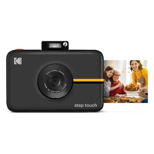 Kodak Step Touch - Cámara Digital 13MP e Impresora Instantánea - Pantalla 35