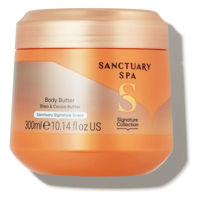 Sanctuary Spa Body Butter - Cruelty-Free & Vegan - Moisturizer - 300ml