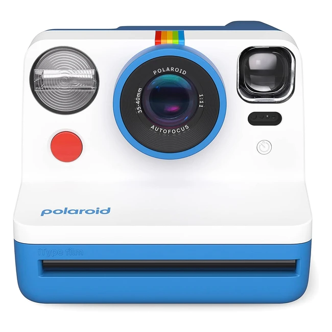 Cmara Instantnea Polaroid Now Gen 2 Azul - Captura tus momentos para siemp