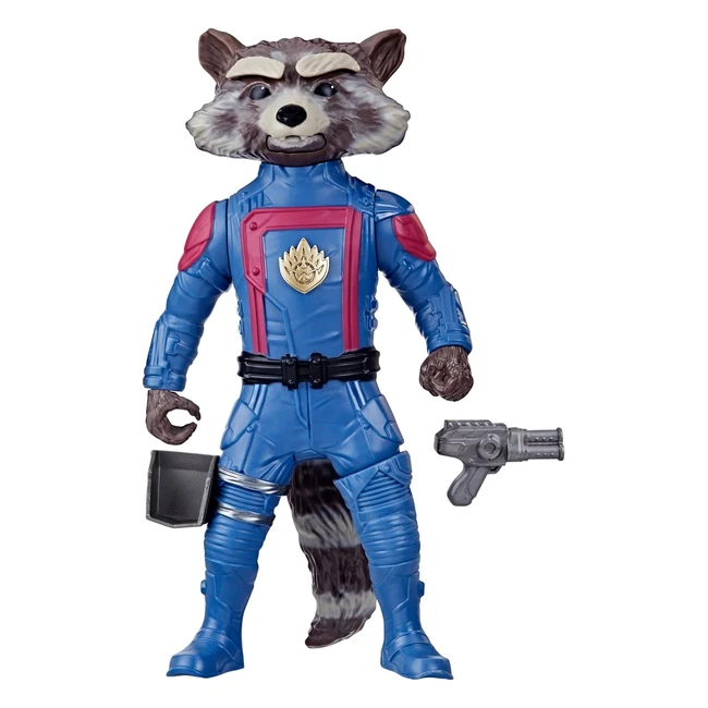 Figurine articulée Marvel's Rocket - Gardiens de la Galaxie Vol 3 - Jouets superhéros enfants