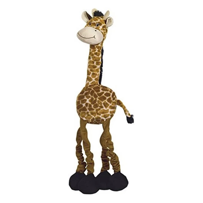 Nobby Plüsch Giraffe 72 cm - Elastisch - Spielzeug für Hunde