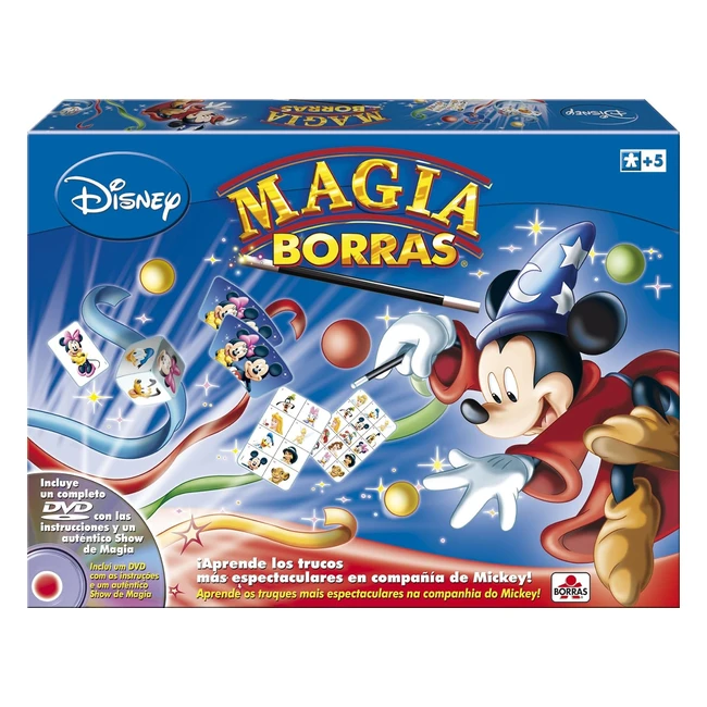 Magia Borras Edicin Mickey Magic - 15 Trucos - DVD - 5 Aos