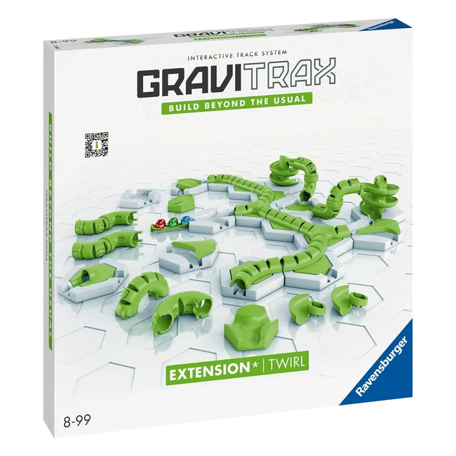 Ravensburger GraviTrax Extension Twirl 32 pices - Circuit de billes cratif