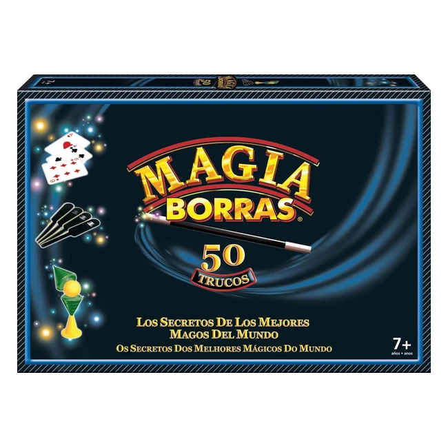 Set de 50 trucos de magia para nios a partir de 7 aos - Borras 24047