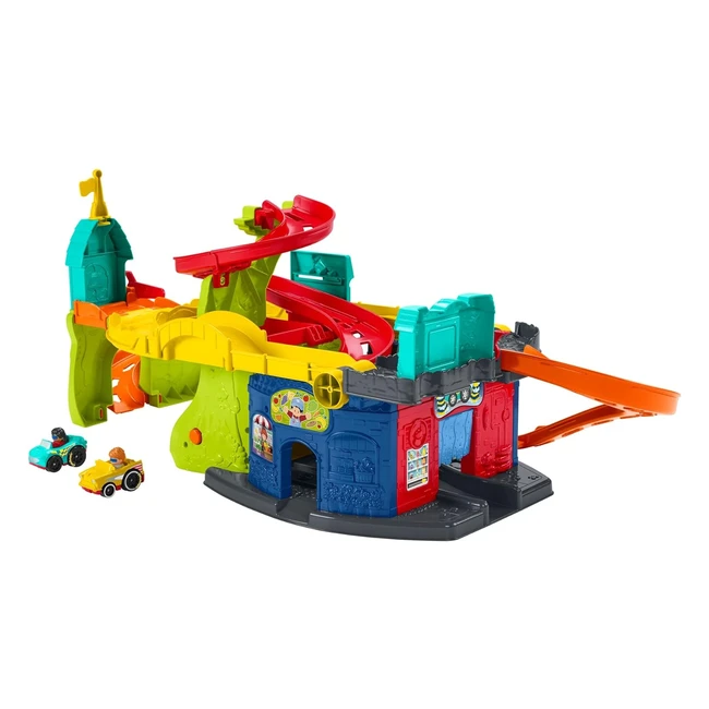 Fisher-Price Playset Little People Citt Trasformabile 2in1 - Giocattolo per Ba