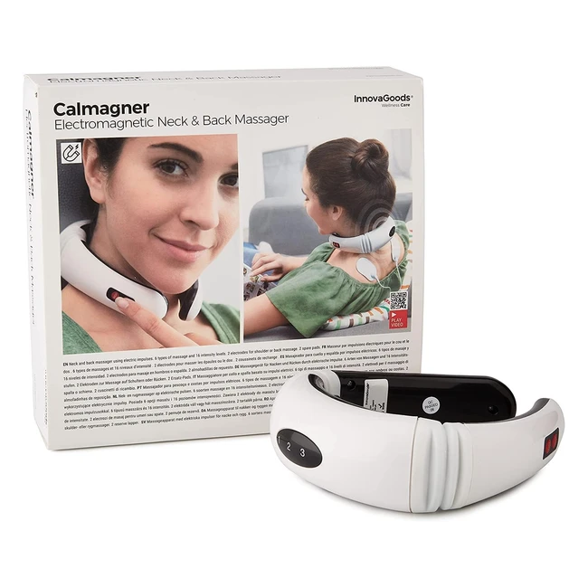 Massaggiatore Elettromagnetico per Collo e Schiena - Innovagoods Wellness Care