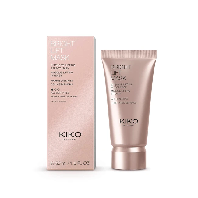 KIKO Milano Bright Lift Maske - Intensivpflege mit Lifting-Effekt und Meereskollagen