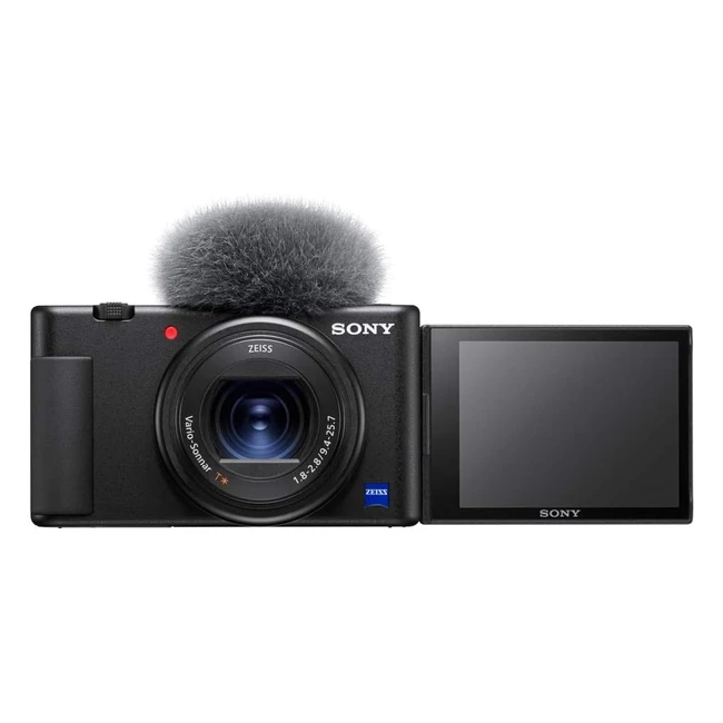 Sony Vlog Kamera ZV1 - Perfekt fr Vlogging mit klappbarem LCD-Display