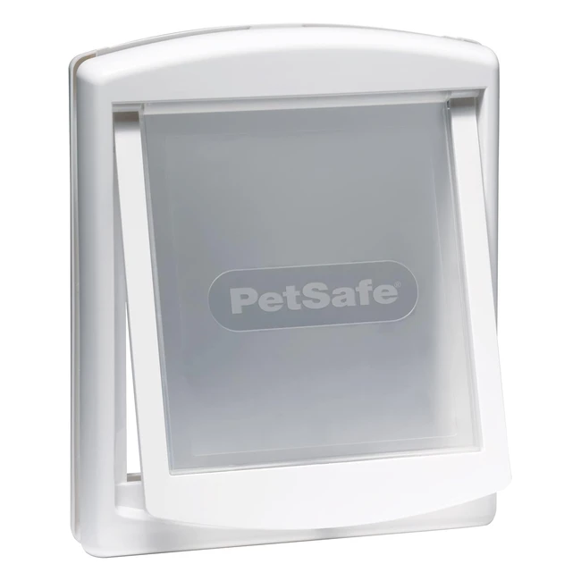 PetSafe Original Staywell Cat and Dog Flap - 2 Ways In and Out - Indoor and Outdoor Pet Door - Rigid Closure Panel Included