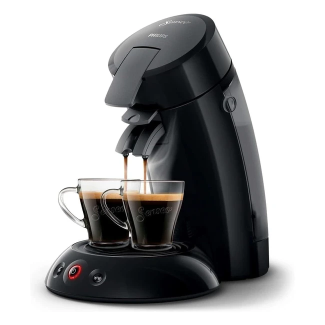 Philips Senseo Original Kaffeepadmaschine Crema Plus 1450 W Schwarz