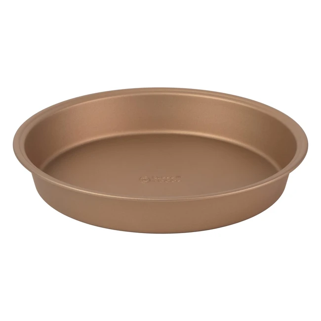 Russell Hobbs RH02146GEU7 Nonstick Cake Tin - Round Baking Tray for Cakes - Opulence Collection - Gold - 24cm