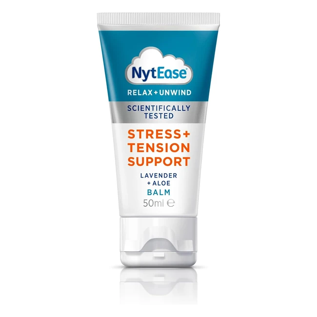 Nytease Balm 50ml - Stress  Tension Support - Calming Fragrance with Passionflo
